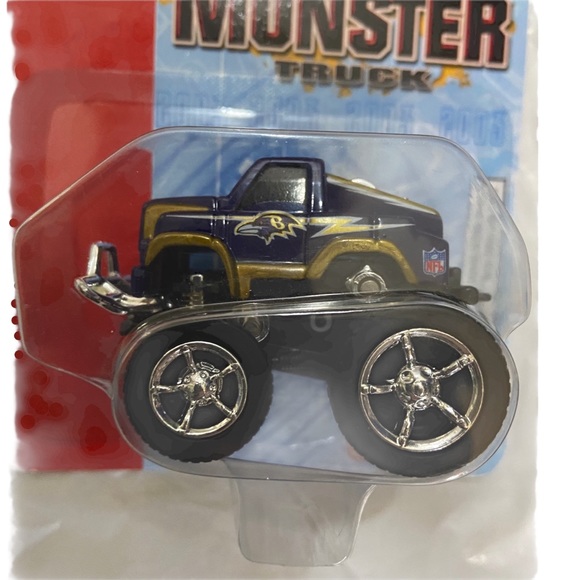 Fleer Mini Monster Truck Baltimore Ravens NFL Edition - Picture 2 of 3